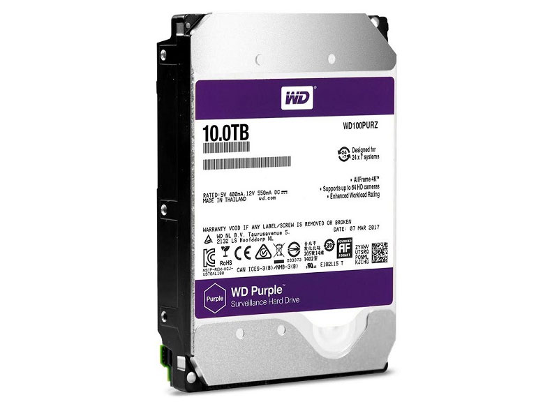 Ổ cứng Western Digital Purple 10TB WD102PURZ