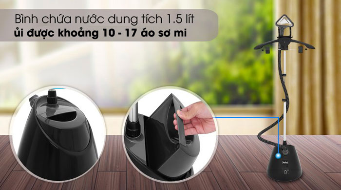 Tefal IT2461E0 có bình chứa nước dung tích 1,5 lít