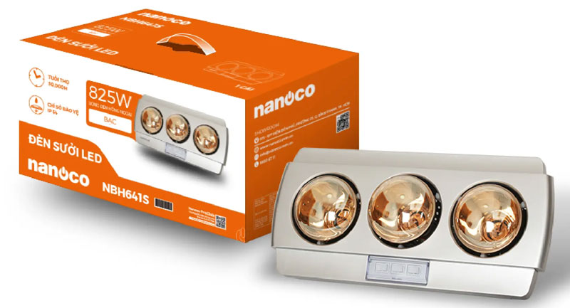 Đèn sưởi Nanoco NBH641S