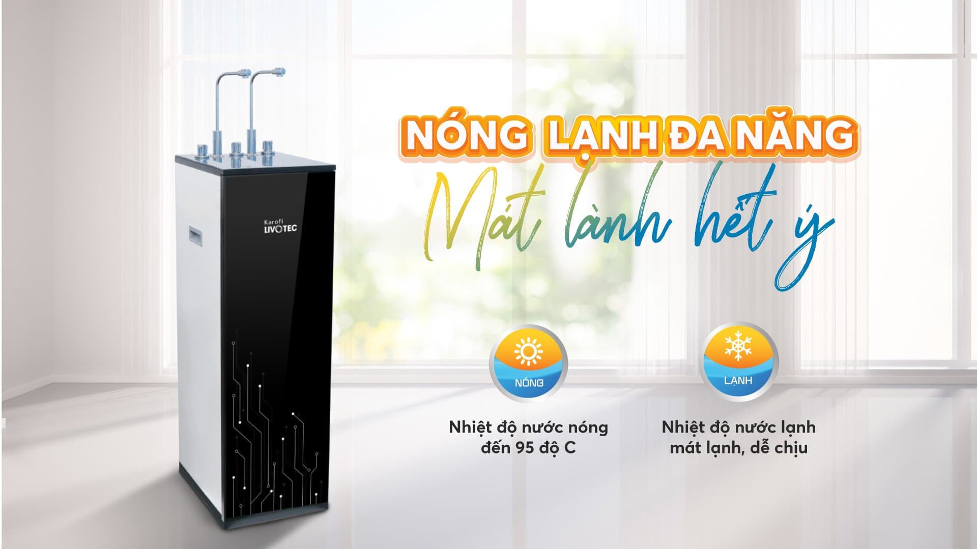 Máy lọc nước Karofi Livotec 612