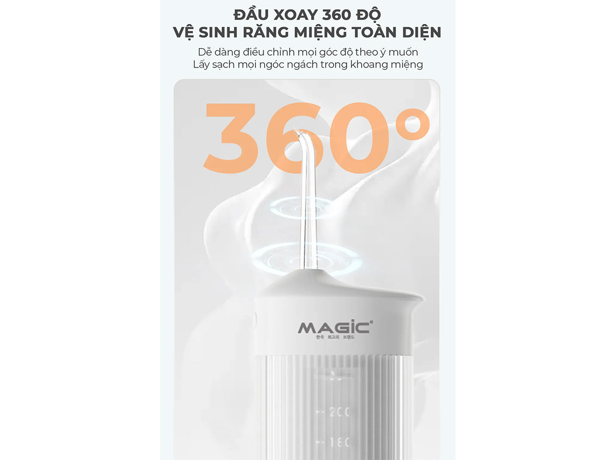 Tăm nước Magic  