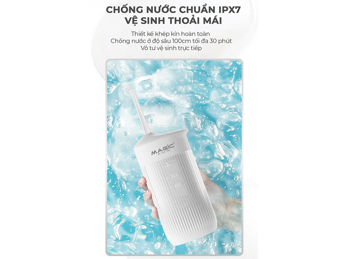 Máy tăm nước Magic 