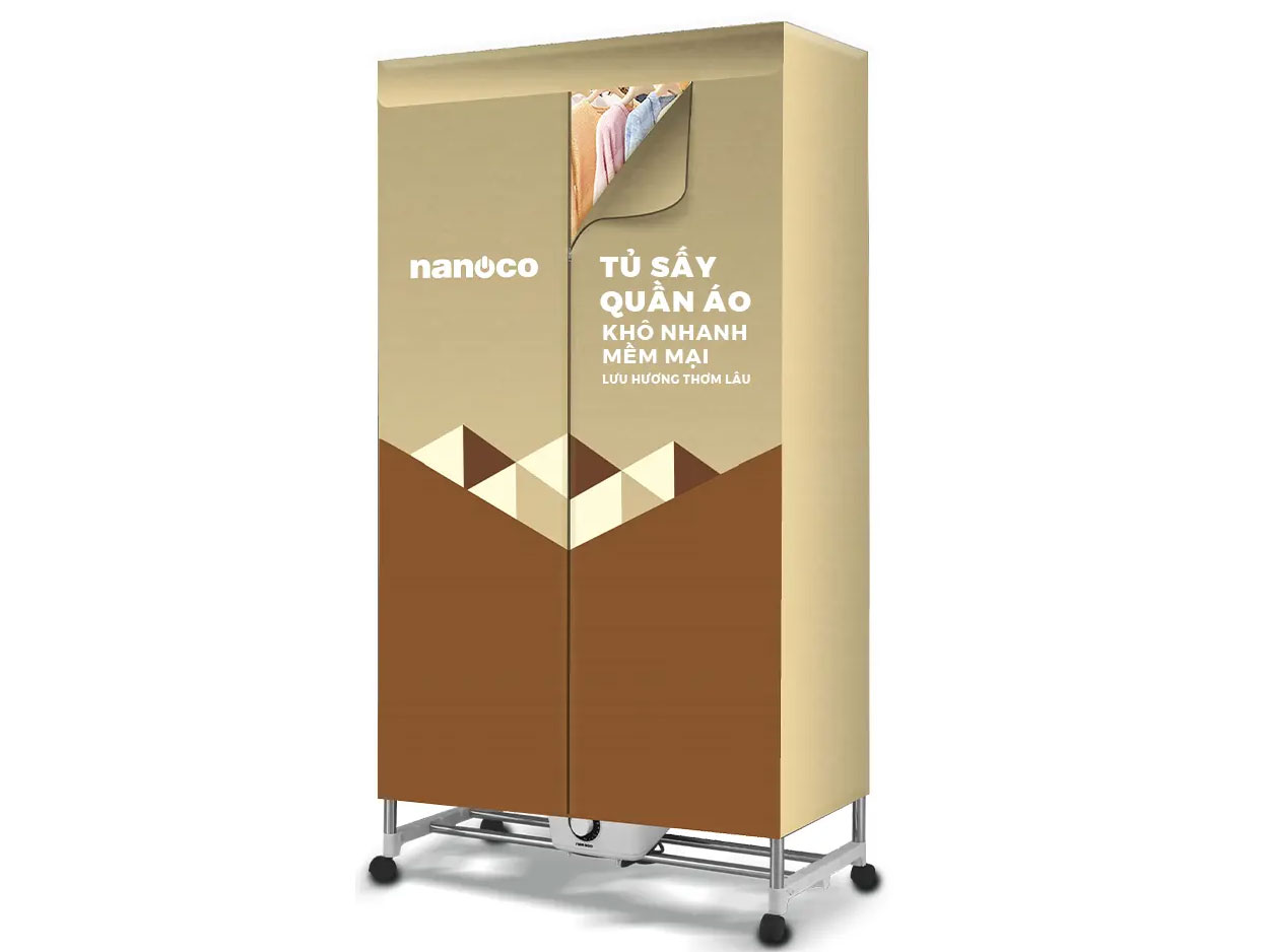 Tủ sấy quần áo Nanoco NCD2006