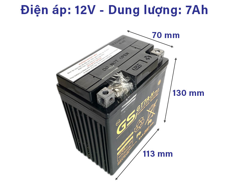 Ắc quy GS GT7A-H