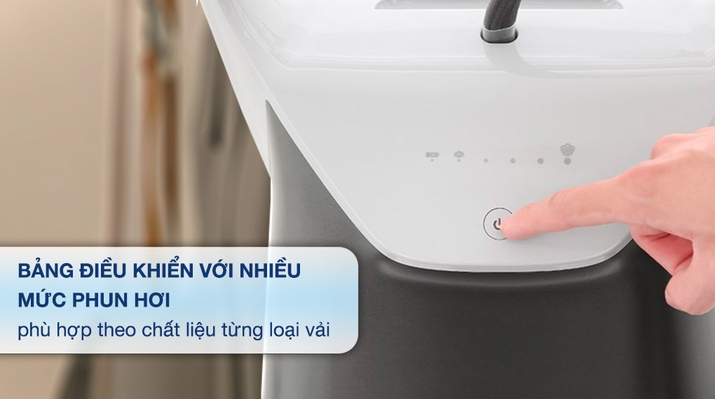 Bảng điều khiển của bàn là Philips GC628/80 dễ sử dụng