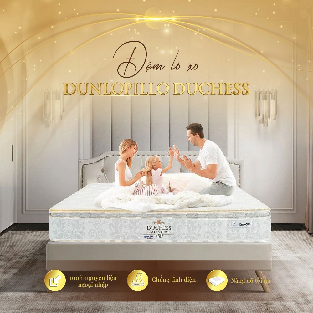 Đệm lò xo Dunlopillo Duchess Extra Firm 