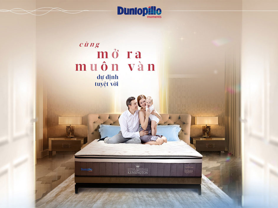 Đệm lò xo Dunlopillo Royal Kensington 