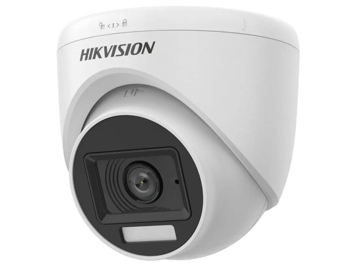 Camera HDTVI 2MP Dome Dual light Hikvision DS-2CE76D0T-EXLPF