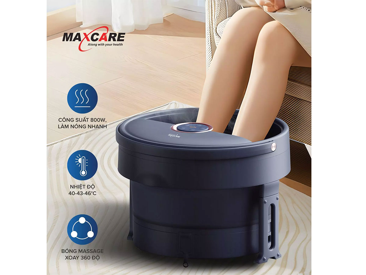 Bồn ngâm chân massage Maxcare Max648Pro