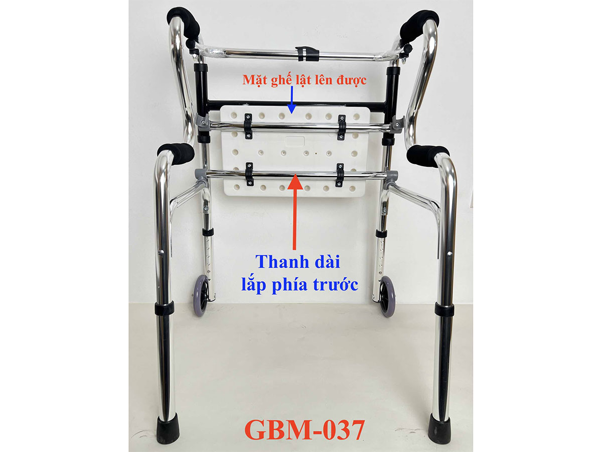 Khung tập đi có ghế ngồi GBM-037