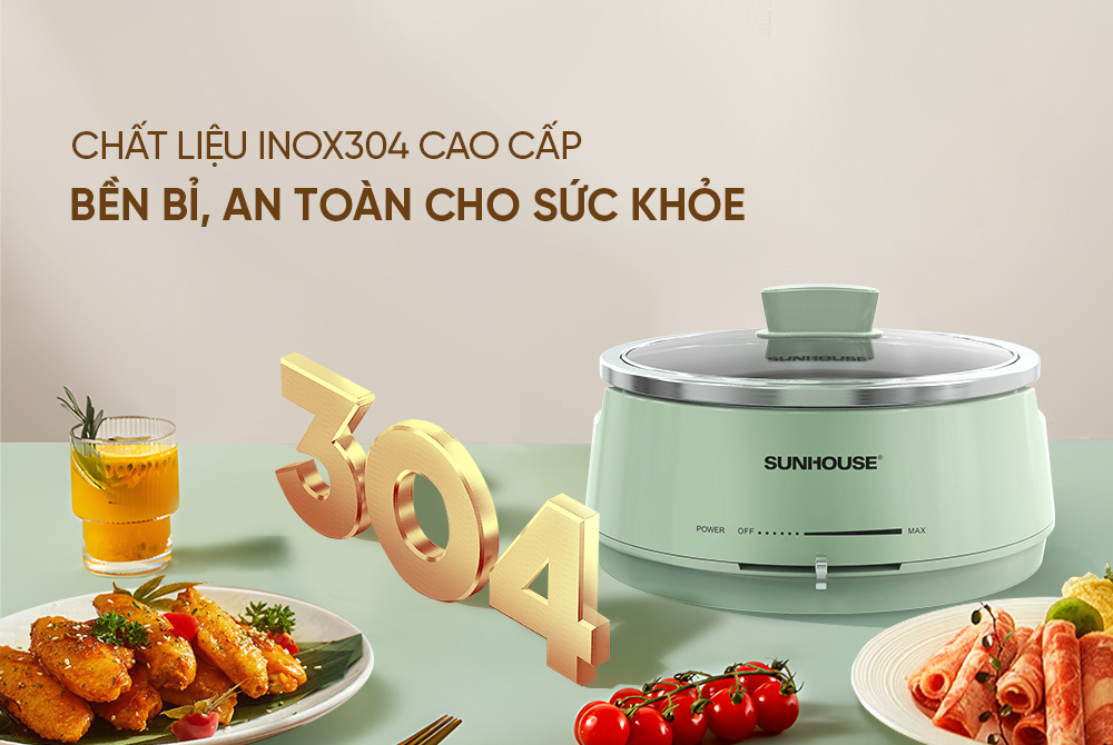 Lẩu điện Sunhouse SHD4543