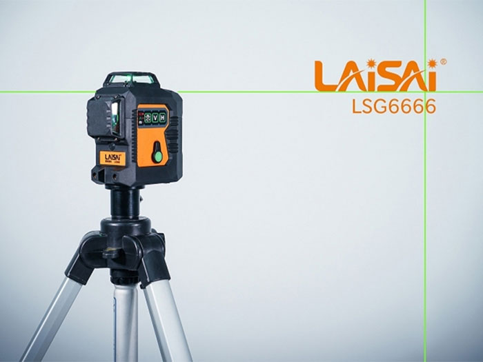 Máy cân mực laser 12 tia xanh Laisai LSG6666