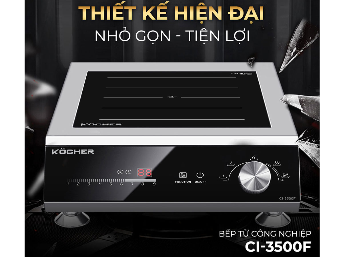 Bếp từ công nghiệp Kocher CI-3500F