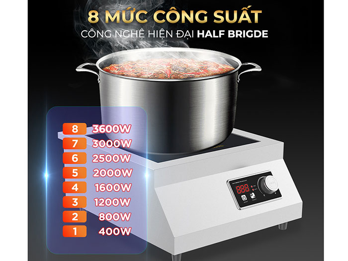 Bếp từ công nghiệp Kocher CI-3600F