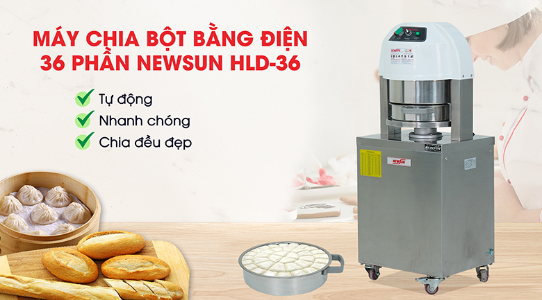 Máy chia bột bằng điện NewSun HLD-36