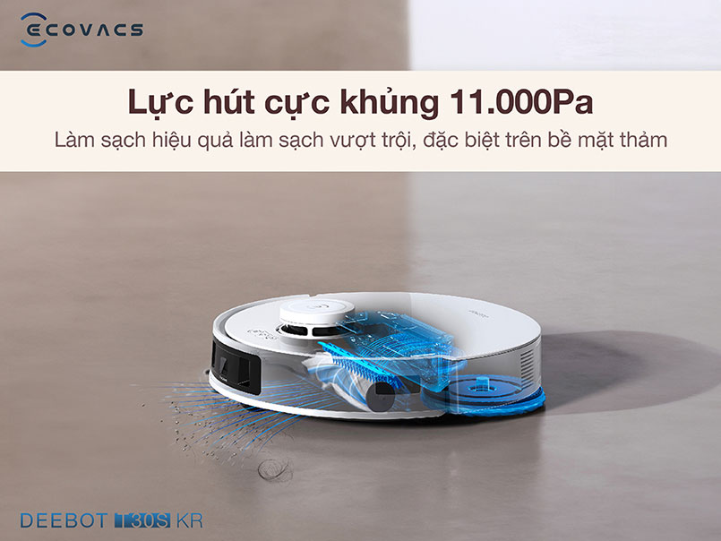 Robot hút bụi lau nhà Ecovacs 