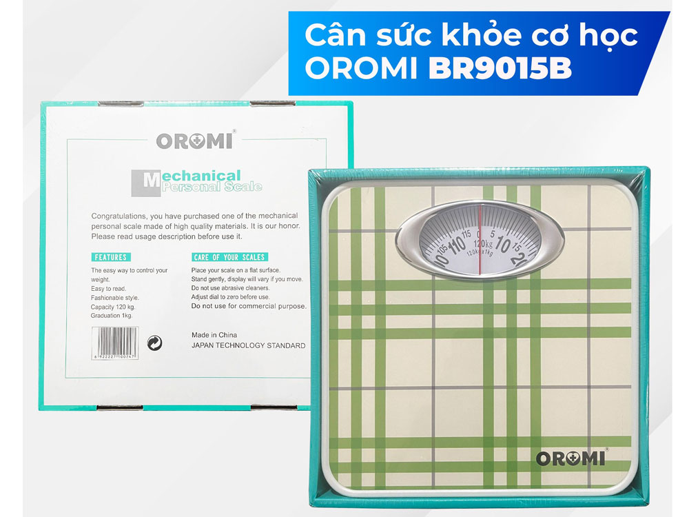 Cân sức khỏe cơ học Oromi BR9015B