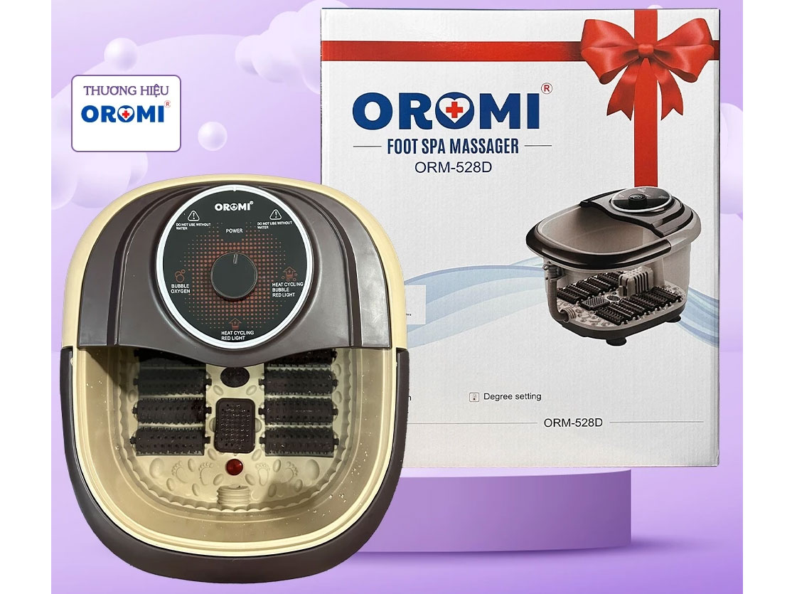 Bồn ngâm massage chân Oromi ORM-528D