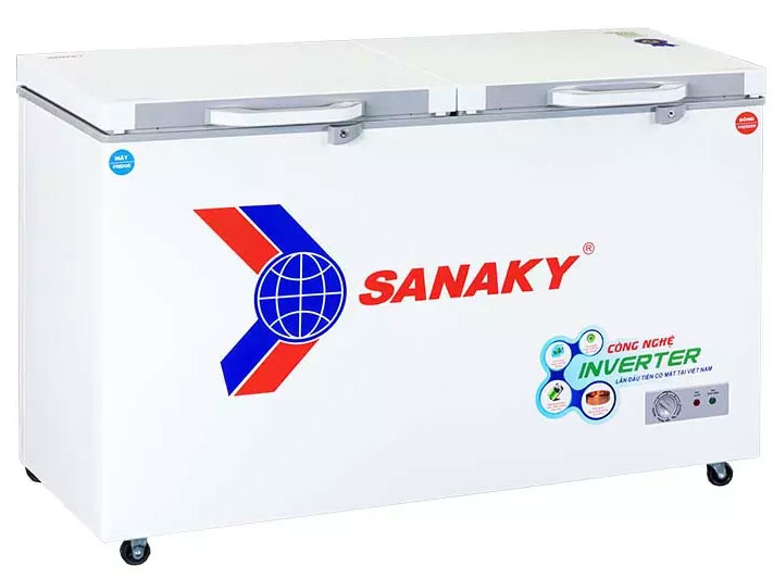 Tủ đông Sanaky Inverter 365 lít VH-5699W4K