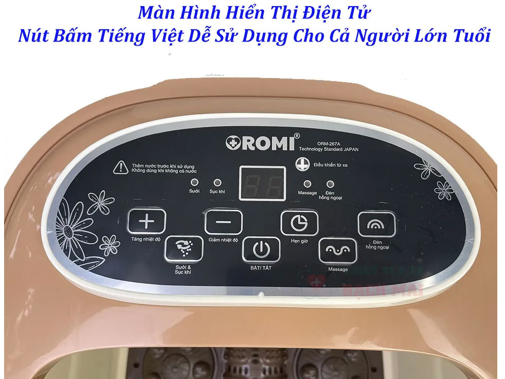 Bồn ngâm chân Oromi  