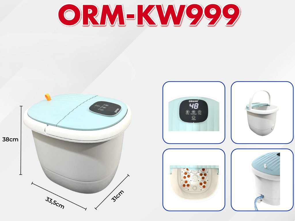 Bồn ngâm massage chân Oromi ORM-KW999