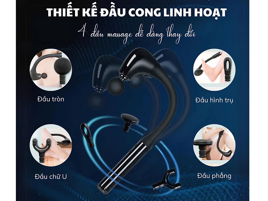 Máy massage cầm tay cao cấp Oromi ORM-099 