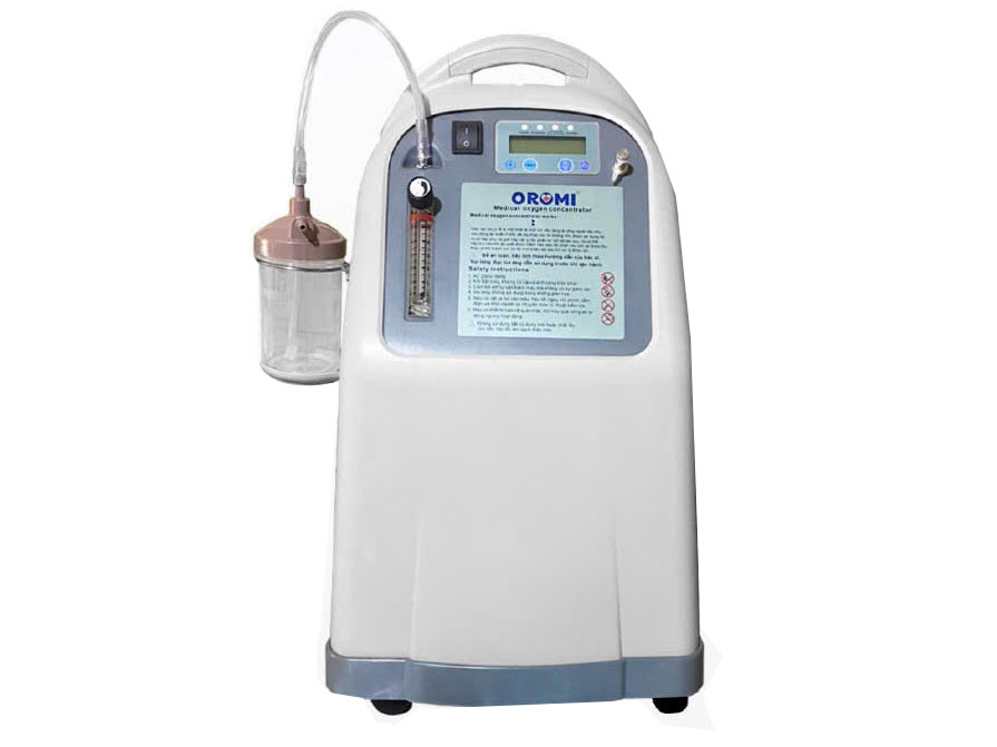 Máy tạo oxy tích hợp xông khí dung Oromi JLO-590Si - 5 lít