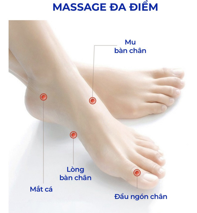 Máy massage chân Oromi ORM-Q6