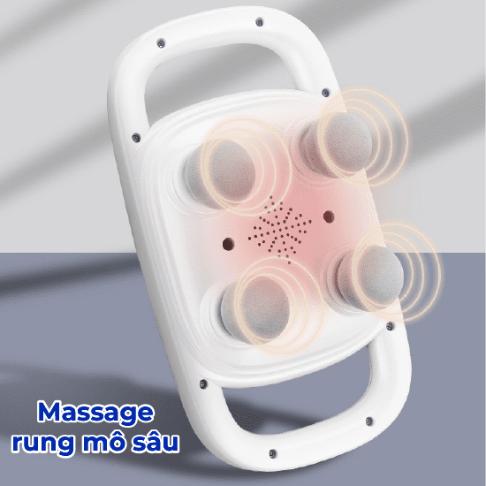 Máy massage toàn thân 4 đầu Oromi ORM-206