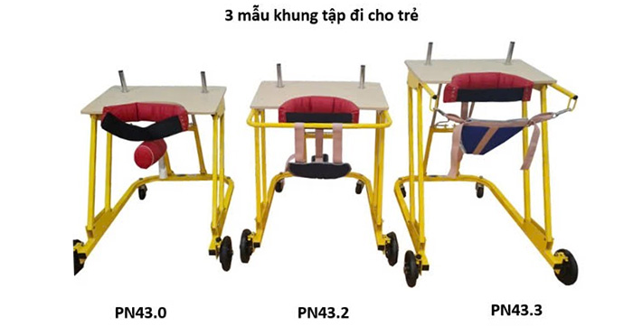 Khung tập đi trẻ em có khóa chống lùi Phana