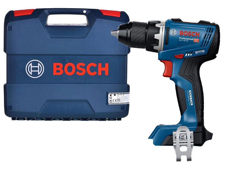 Máy khoan vặn vít dùng pin 18V Bosch GSR 18V-65 Solo - 06019N30K2 (Chưa pin và sạc)