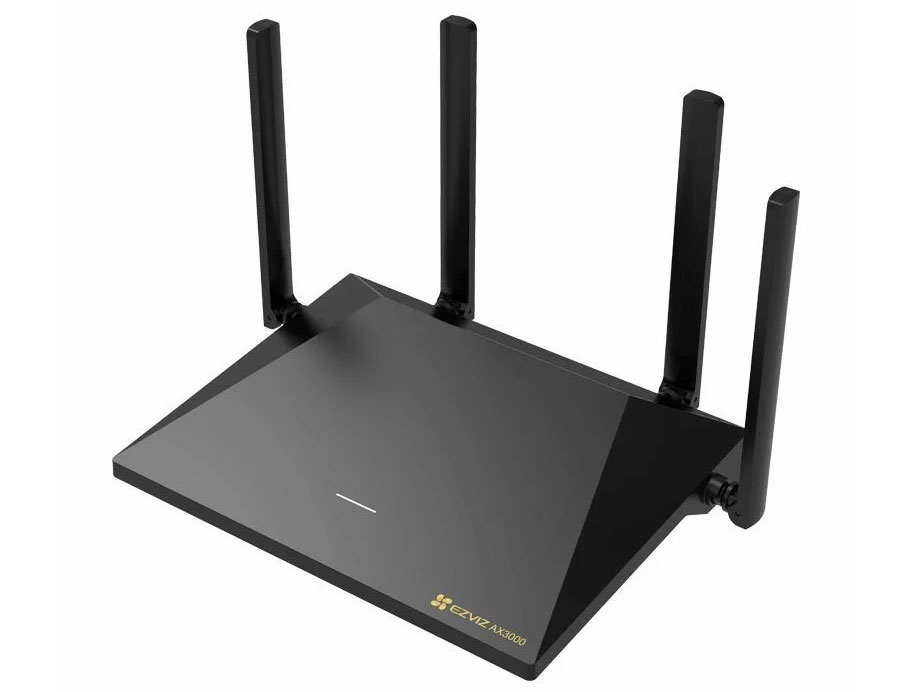 Router Wifi 6 Ezviz CS-RT1 (AX3000, 4GE, 1.800 Mps)