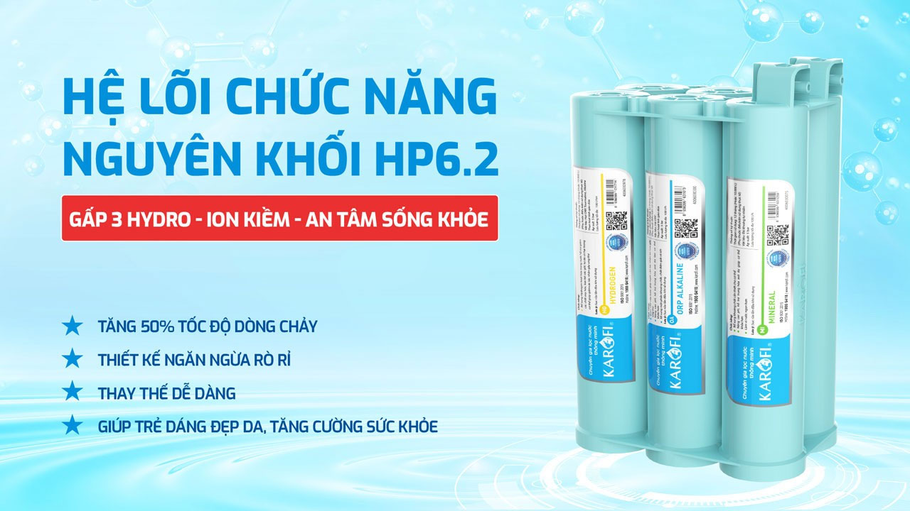 Máy lọc nước Hydro-ion kiềm Karofi  