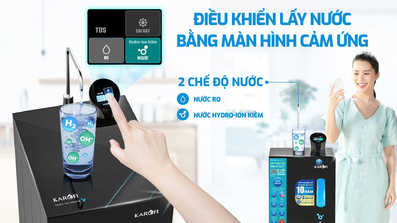 Máy lọc nước ion kiềm  