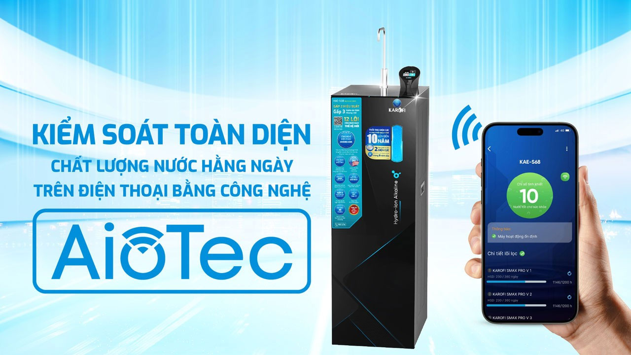 Máy lọc nước Hydro-ion kiềm  