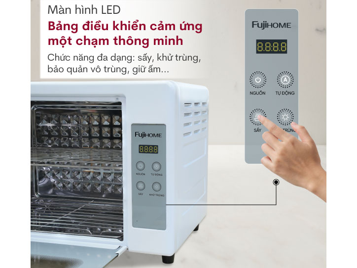 Tủ sấy tiệt trùng đa năng Fujihome 