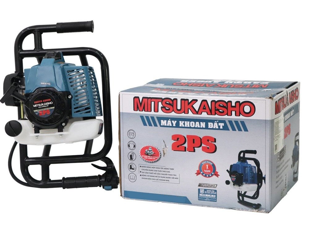 Máy khoan đất 2 thì Mitsukaisho 2PS 2.2kW