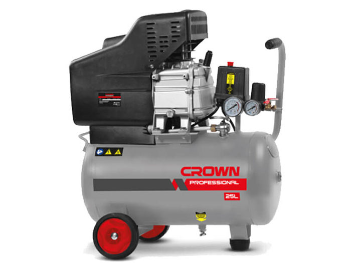 Máy nén khí Crown CT36028 (25 lít, 2HP)