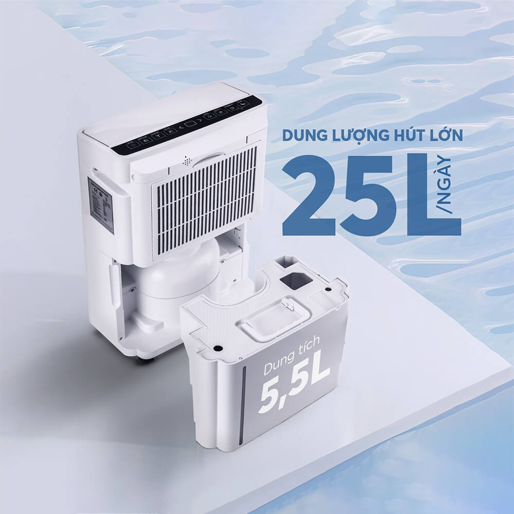 Máy hút ẩm không khí Elmich DE-8581 (25L)