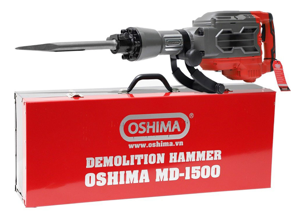 Máy đục bê tông Oshima MD-1500 1.7KW