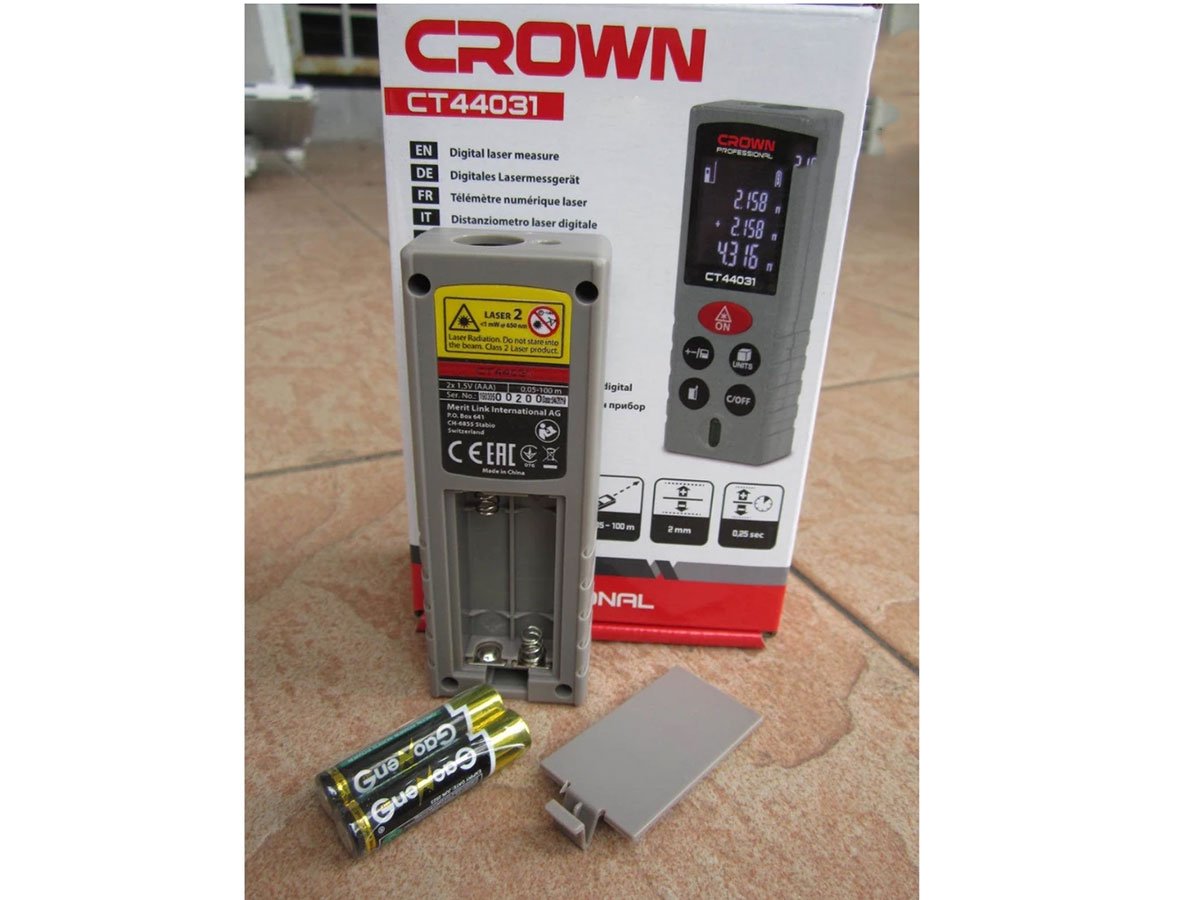 Máy đo khoảng cách laser Crown CT 44031