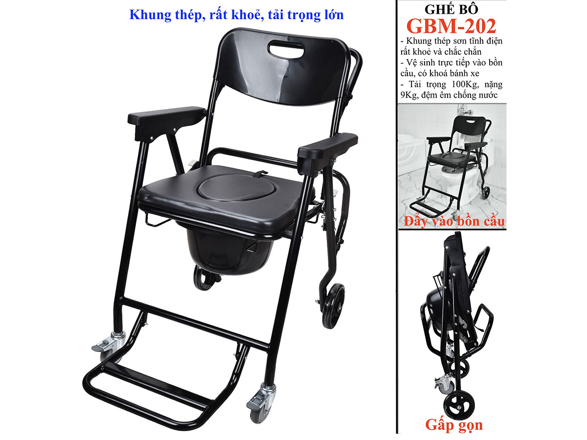 Ghế bô tắm vệ sinh GBM-202  