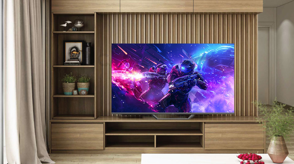 Google Tivi QLED Aqua 4K 65 inch AQT65S80EUX