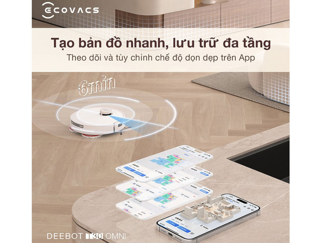 Robot hút bụi Ecovacs  