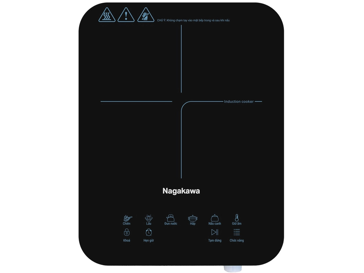 Bếp điện từ đơn Nagakawa NIC6116 (tặng kèm nồi lẩu)