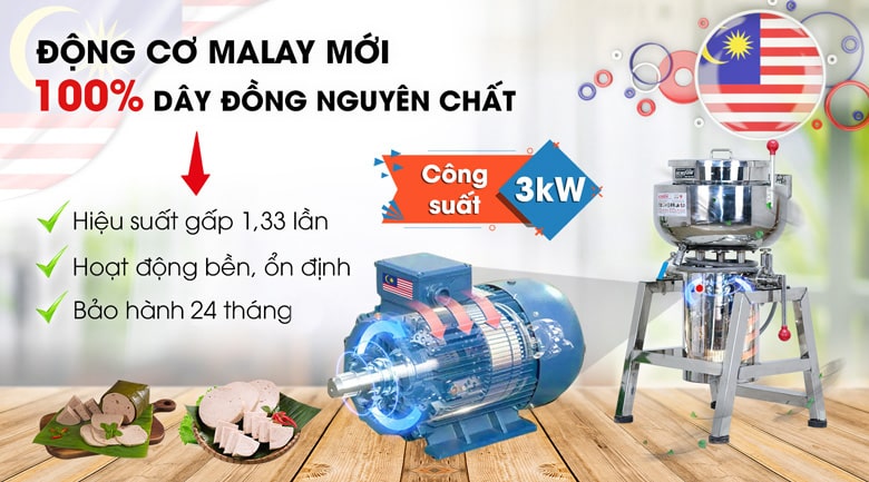 Máy xay giò chả NewSun 