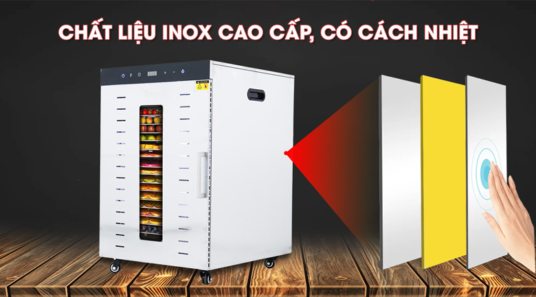 Máy sấy hoa quả  