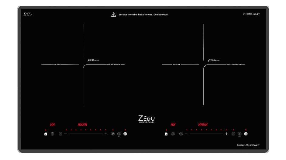 Bếp điện từ đôi Zegu ZM-25I