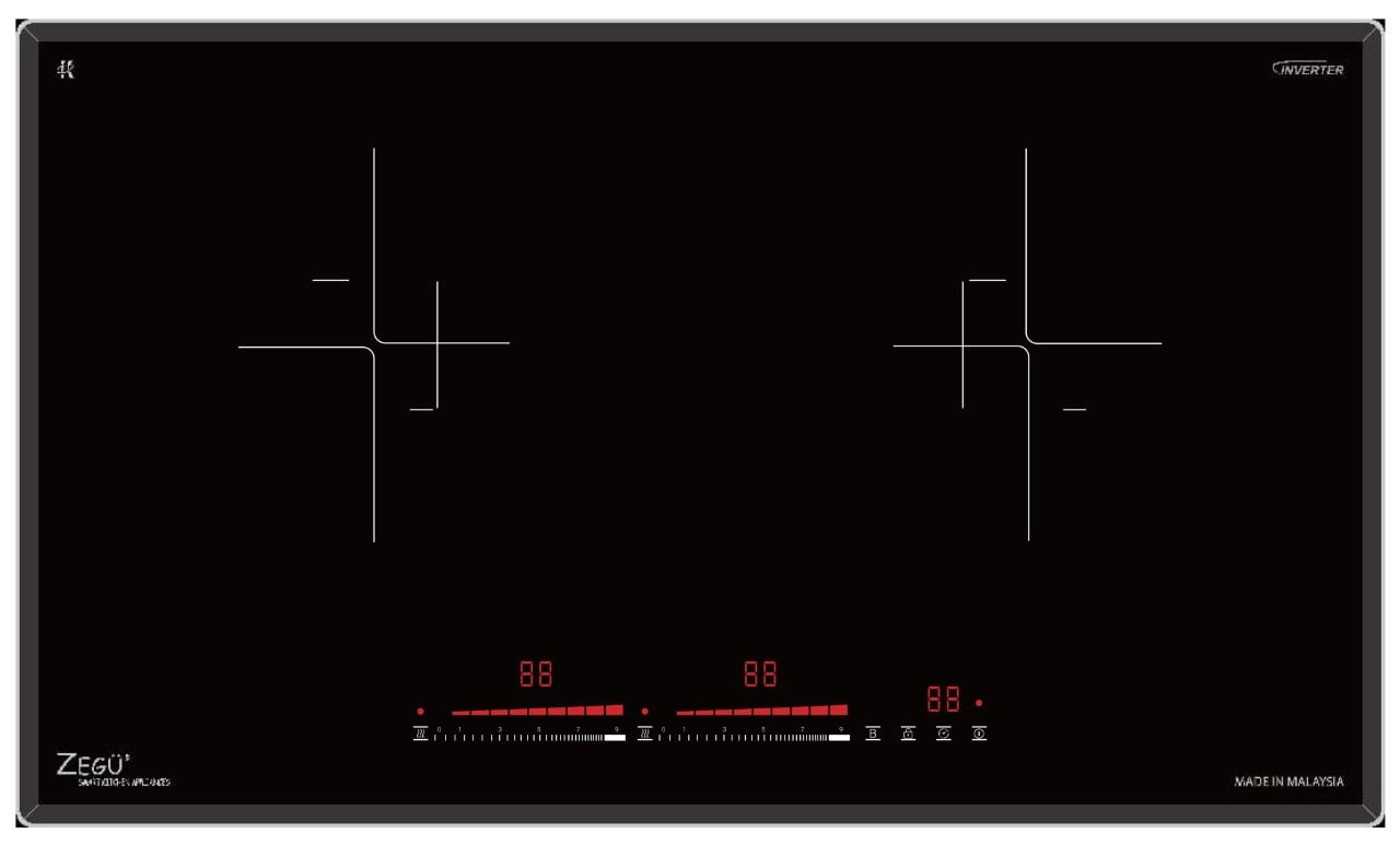 Bếp điện từ đôi Zegu ZM-213IH