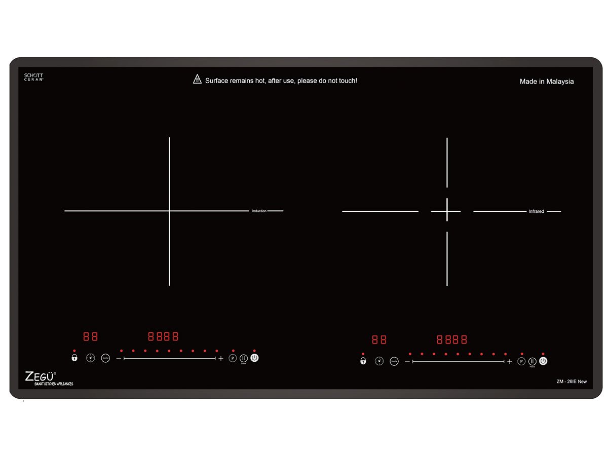 Bếp đôi điện từ hồng ngoại Zegu ZM-26IE